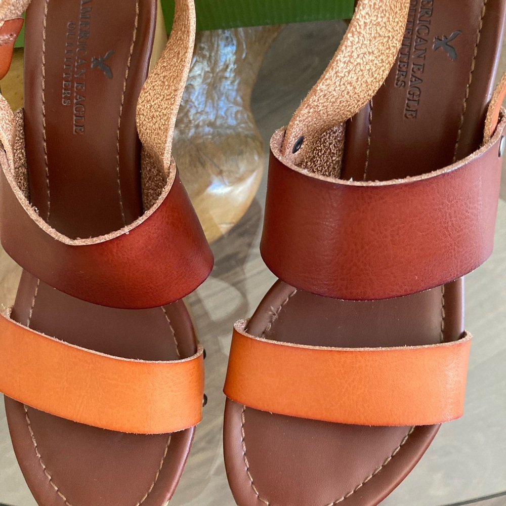 American Eagle platform shoes size 7.